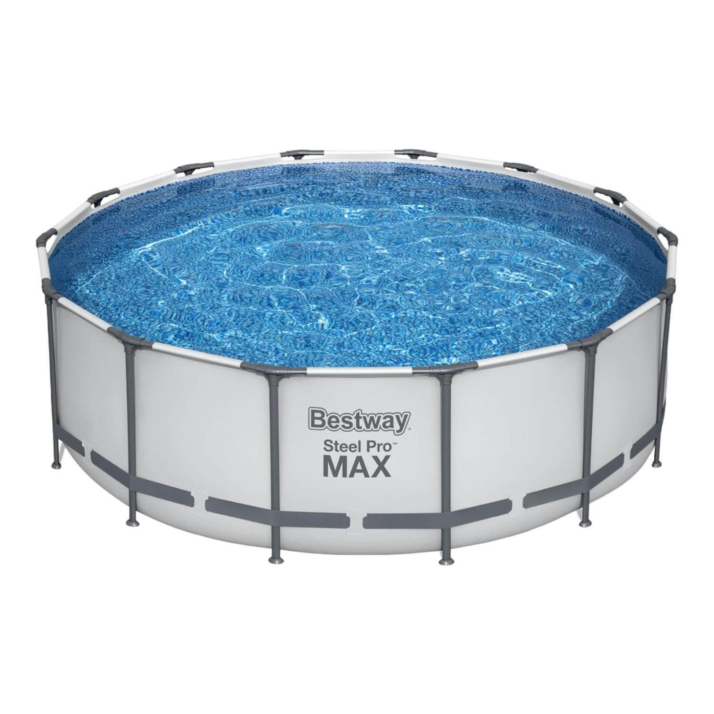 Piscina Bestway Redonda Steel ProMax Filtro+Acces 4,27X1.22M
