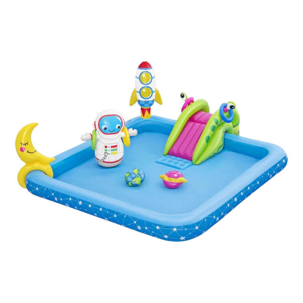 Piscina y juegos inflable Astros 2.28MX2.06MX84Cms Bestway