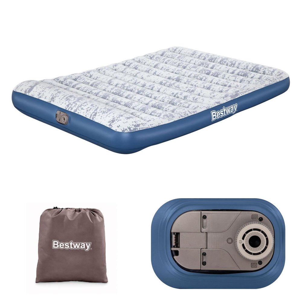 Colchón Inflable Eléctrico Queen 203 x 152 x 30cm Bestway