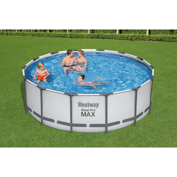 Piscina Bestway Redonda Steel ProMax Filtro+Acces 4,27X1.22M