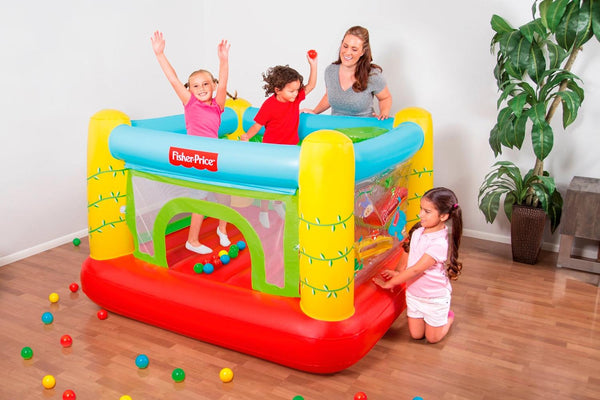 Castillo Inflable Pelotas +3 años FisherPrice 1.75X1.73cm