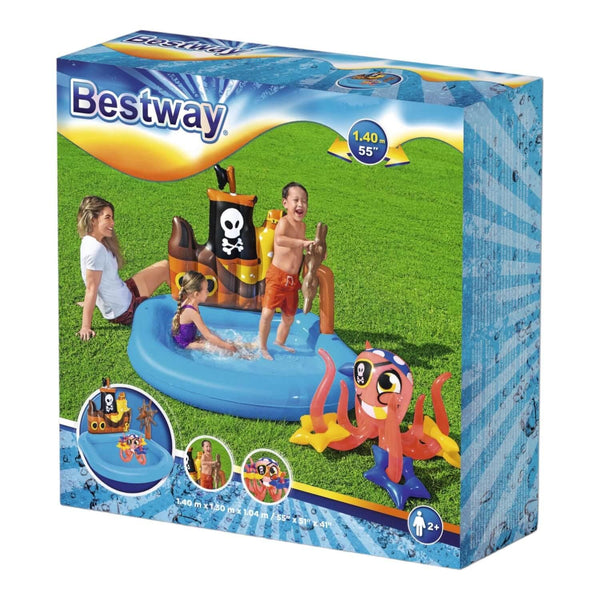 Piscina y juegos Inflable Pirata 1.40X1.30X 1.04 Bestway