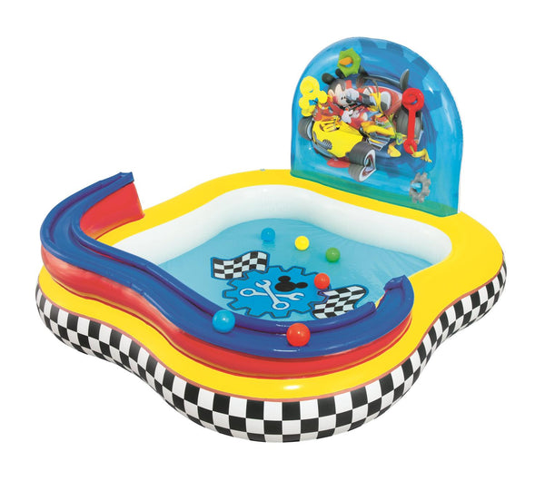 Piscina Y Juegos Inflable Mickey Con Pelotas 1.60X 1.60M