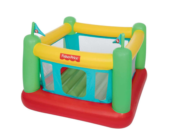 Castillo Inflable eléctrico Fisher Price 1.75X1.73X1.35M