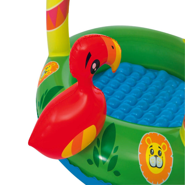 Piscina Inflable Bestway Con Techo Para Bebés 99X91X71Cm