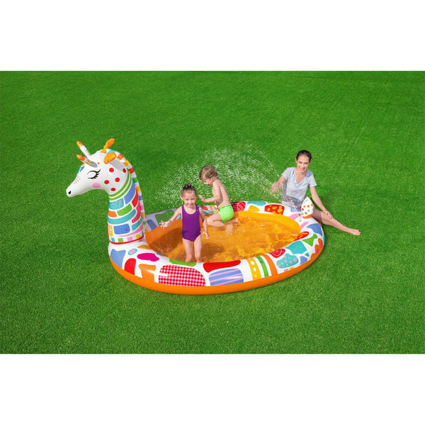 Piscina Inflable Bestway Redonda Jirafa 2.66x1.57x1.27M