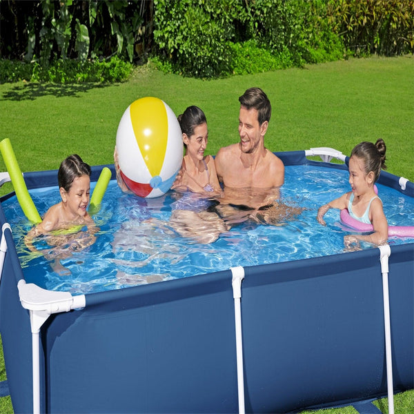 Piscina Bestway Rectangular Steel Pro 2.59MX1.70MX61Cm Azul