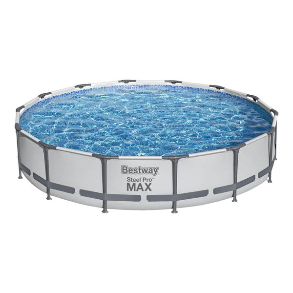 Piscina Bestway Redonda Steel Pro Max con filtro 4.27MX84Cm