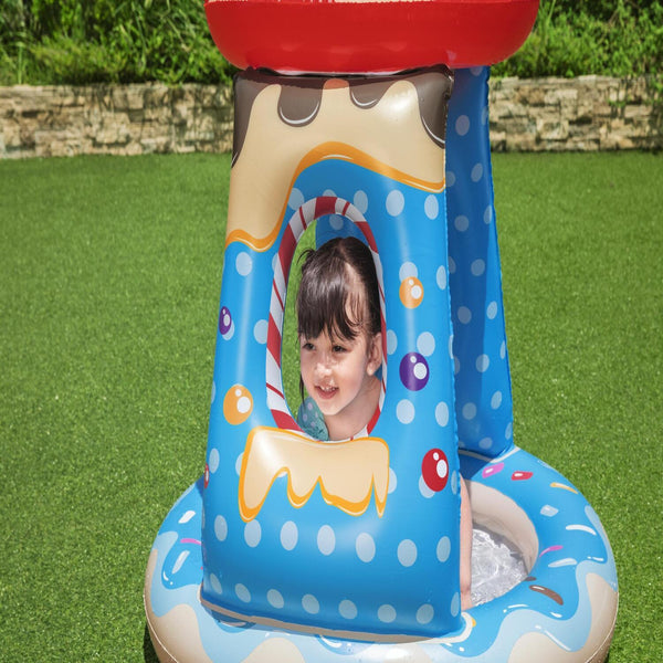 Piscina Inflable Bestway Con Techo Para Bebés 91X91X89Cm