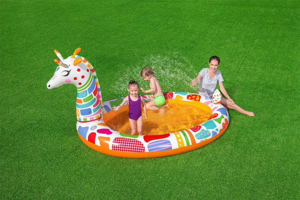 Piscina Inflable Bestway Redonda Jirafa 2.66x1.57x1.27M