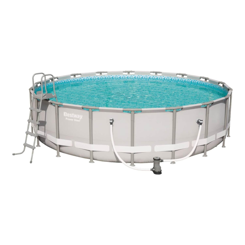 Piscina Bestway Redonda Filtro + Accesorios 5.49X1.32M
