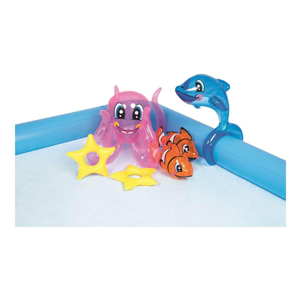 Piscina Y Juegos Inflable Acuario 2.39Mx2.06Mx86Cms Bestway