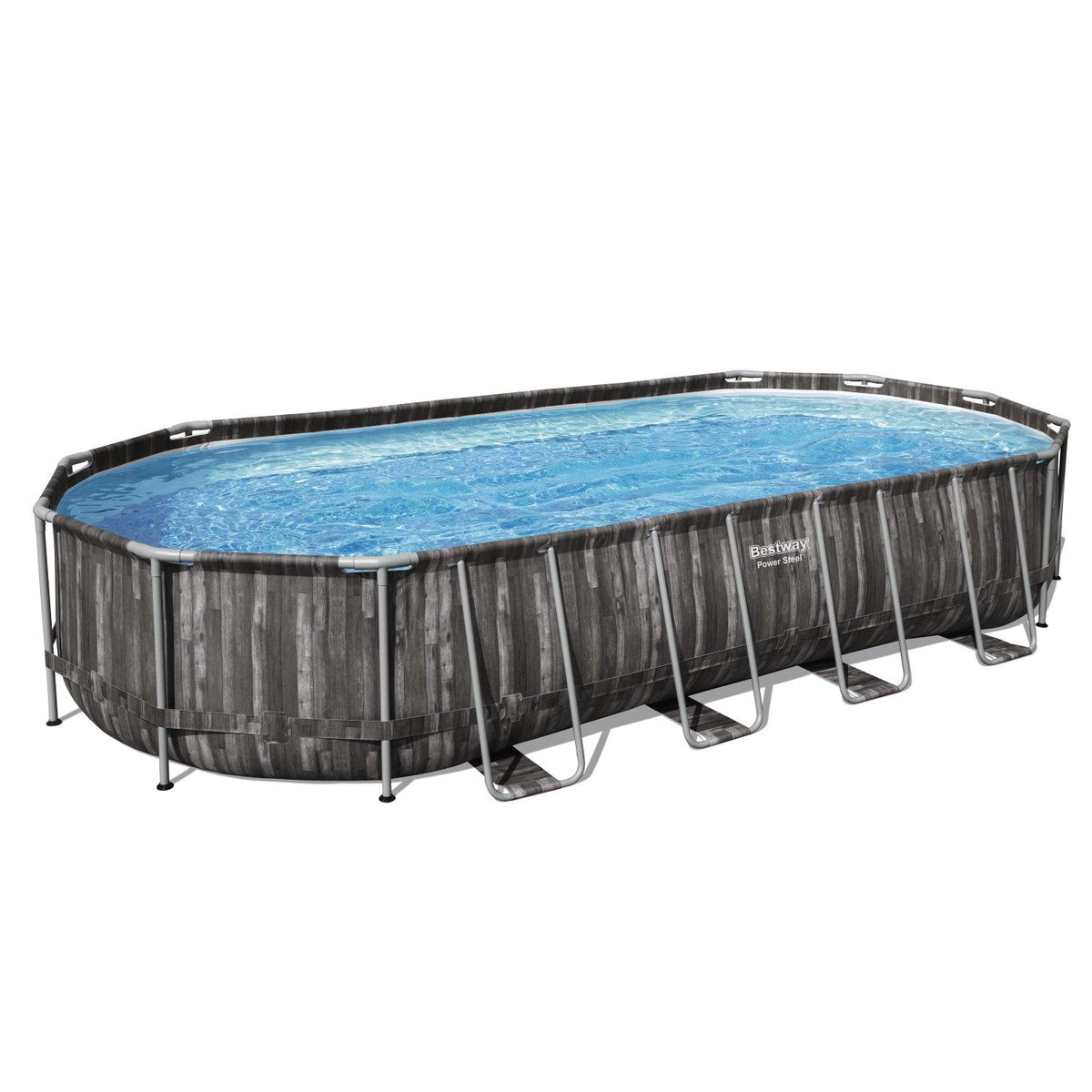 Piscina Bestway Ovalada Filtro+Accesorios 7.32MX3.66MX1.22M
