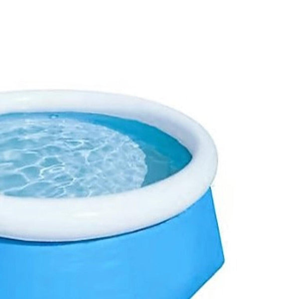 Piscina Bestway Redonda FastSet Fácil Armado 2.44MX66Cm Azul