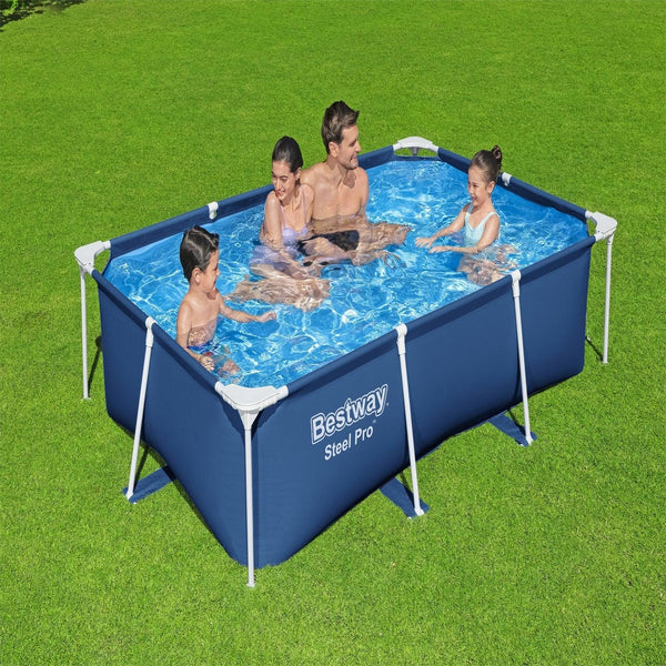 Piscina Bestway Rectangular Steel Pro 2.59MX1.70MX61Cm Azul