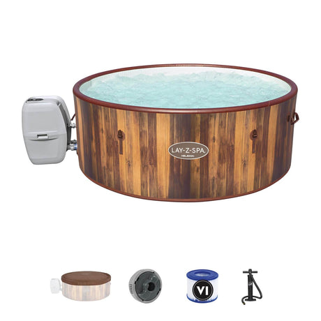 Hot Tub Spa Inflable Helsinki Smart Wifi 7 Personas