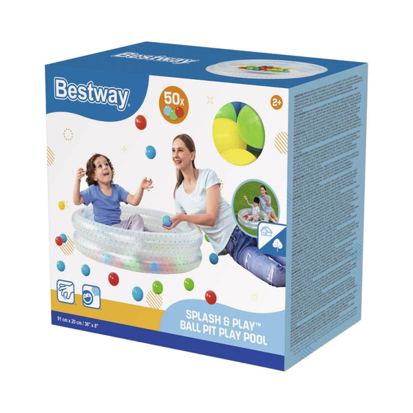 Piscina Inflable con Pelotas Splash & Play 91X20 Cms Bestway