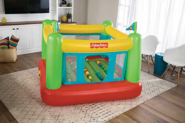 Castillo Inflable eléctrico Fisher Price 1.75X1.73X1.35M