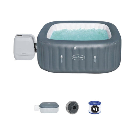 Hot Tub Inflable Hawaii Hidromasaje 6 Pers Bestway
