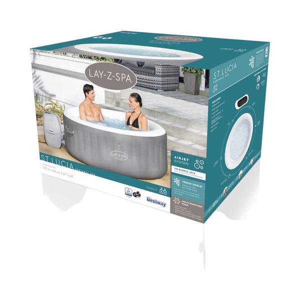 Hot Tub Spa Jacuzzi Inflable St. Lucia 3 Personas Bestway