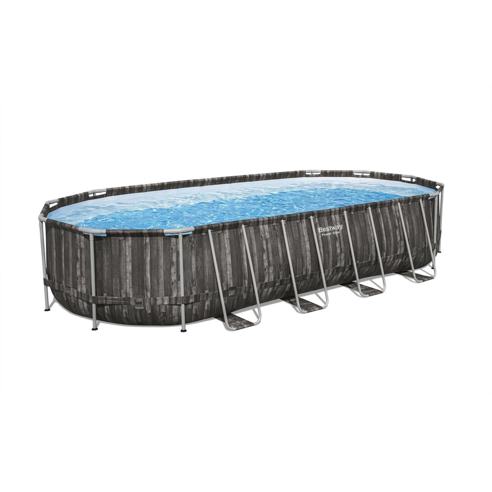Piscina Bestway Ovalada Filtro+Accesorios 7.32MX3.66MX1.32M