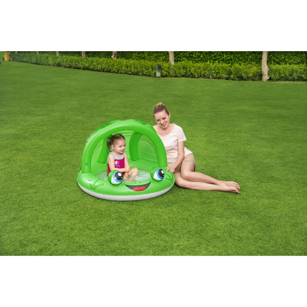 Piscina Inflable Bestway Con Sombra Para Bebés 97X66Cm