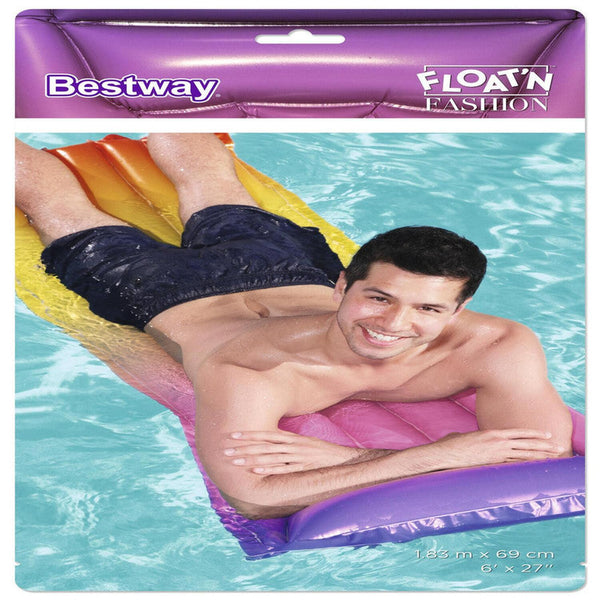 Flotador Reposera Inflable para piscina 170x54Cm Bestway