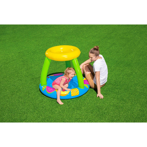 Piscina Inflable Bestway Con Techo Para Bebés 94X89X79Cm