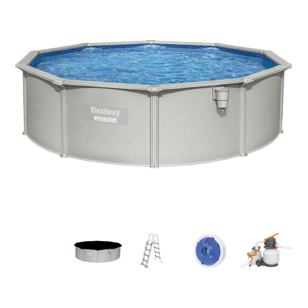 Piscina Bestway Redonda Hydrium Filtro+Accesorios 4.60X1.20M