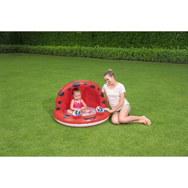 Piscina Inflable Bestway Con Sombra Para Bebés 97X66Cm