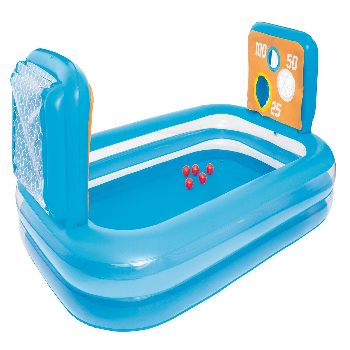 Piscina Inflable Bestway Puntería Con Pelotas 237x152x94Cm