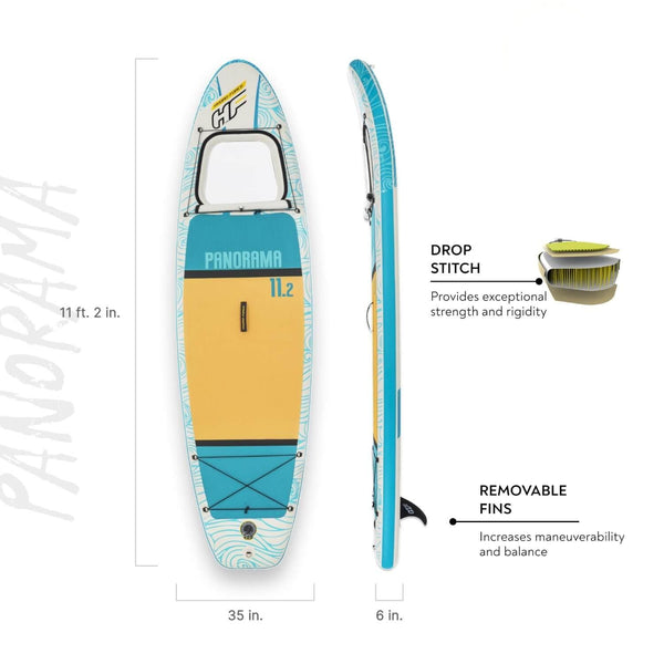 Stand Up Paddle Inflable Set con ventana 340x89x15cm Bestway