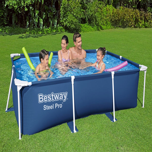 Piscina Bestway Rectangular Steel Pro 2.59MX1.70MX61Cm Azul