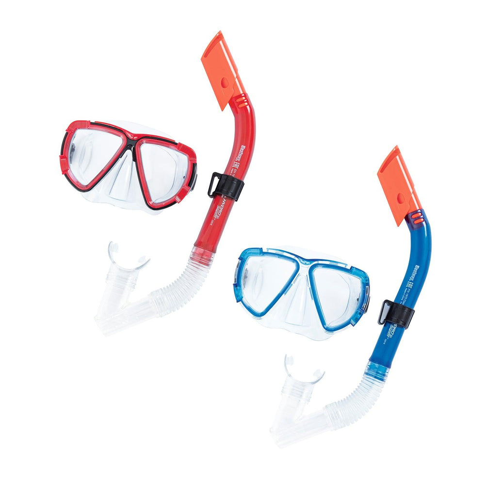 Set Máscara Y Snorkel Blackstripe 14+ Años Bestway