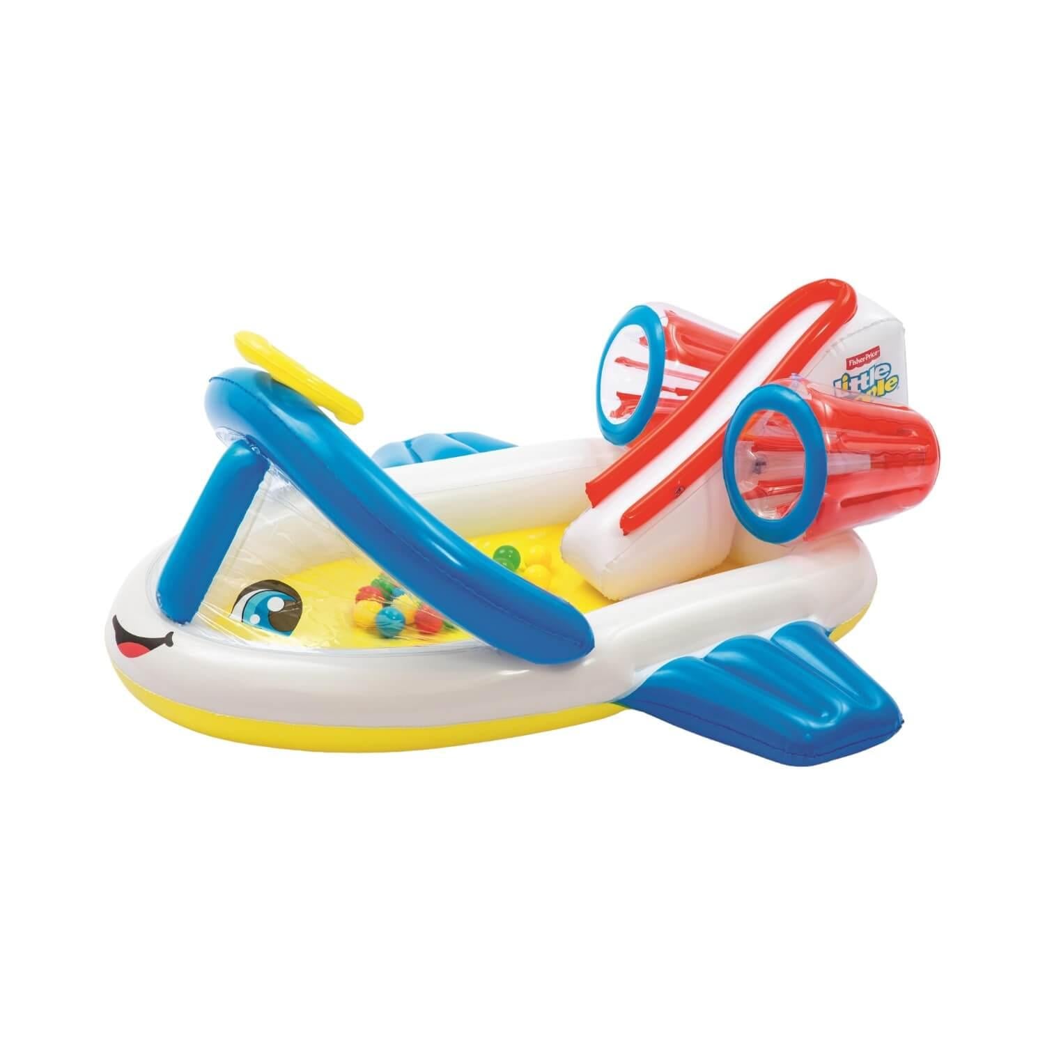 Avion Inflable Piscina de Pelotas Fisher Price 165X152X61Cms – Bestway