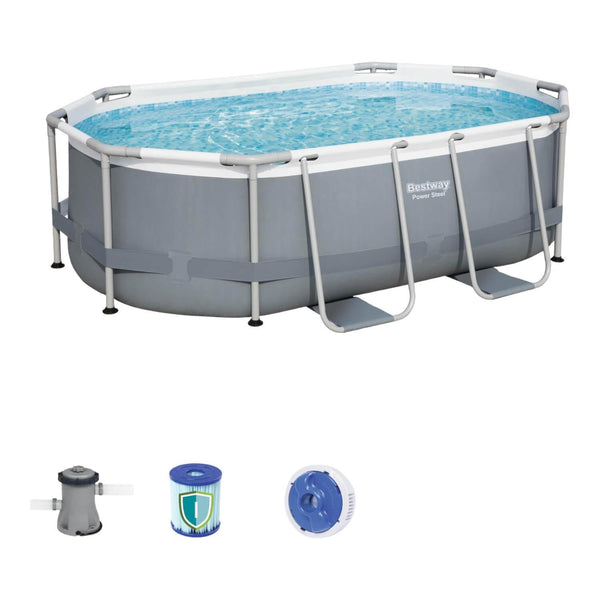 Piscina Bestway Ovalada Filtro + Accesorios 3.00X2.00X84CM